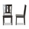 Baxton Studio Fenton Modern and Contemporary Transitional Dark Brown Finished Wood 2-Piece Dining Chair Set 177-11377-Zoro - alternate 3